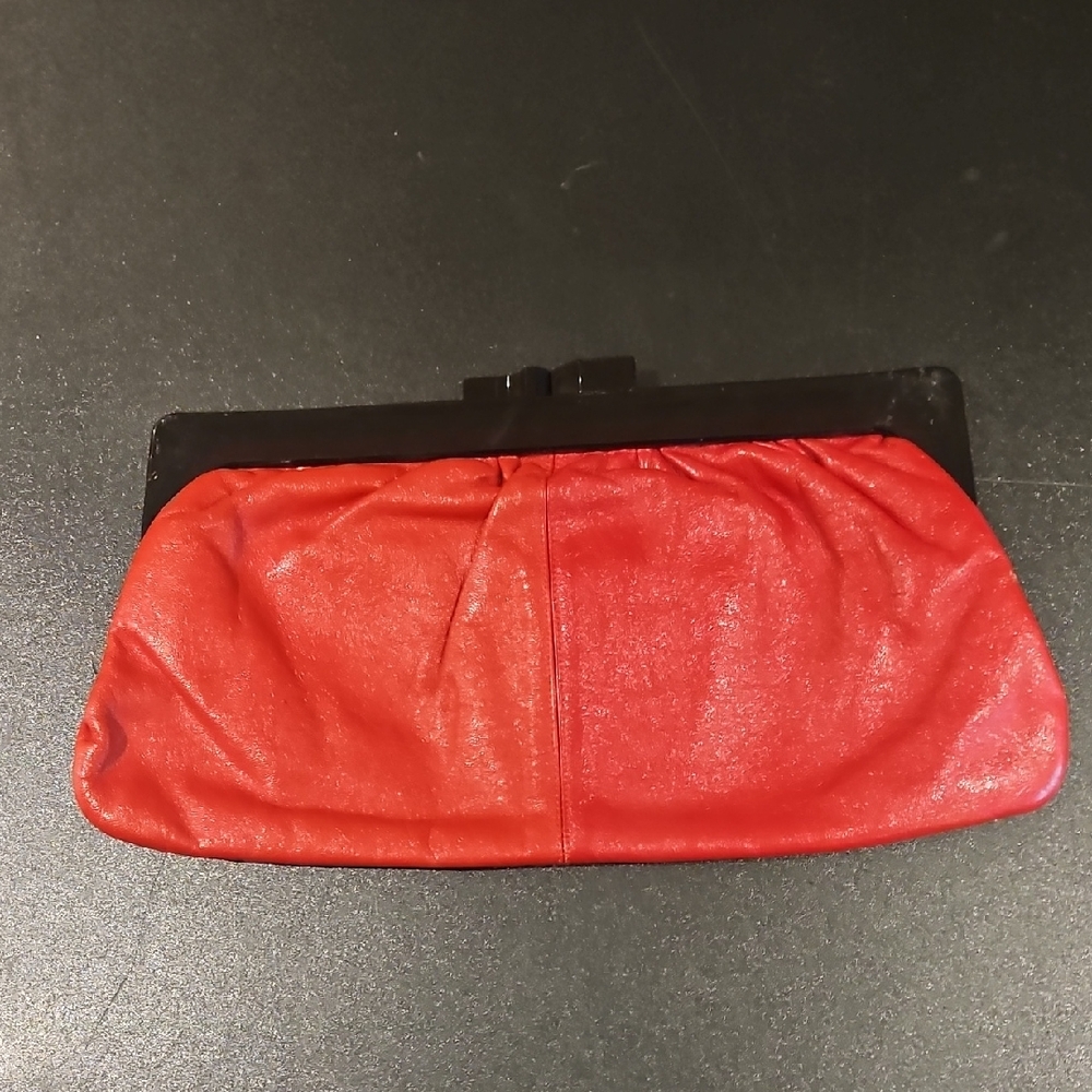 Vintage Genuine Leather Clutch